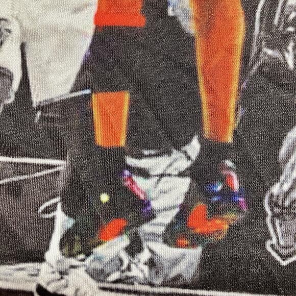 Michael Jordan Chicago Bulls The Last Shot All Over Print VTG T-Shirt Size S - Picture 8 of 14